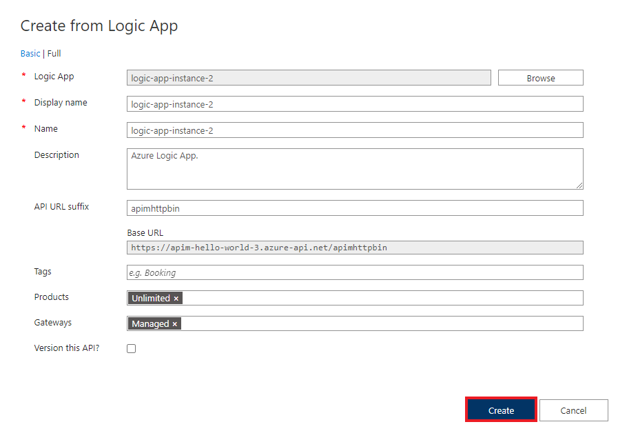 Azure-logicApp