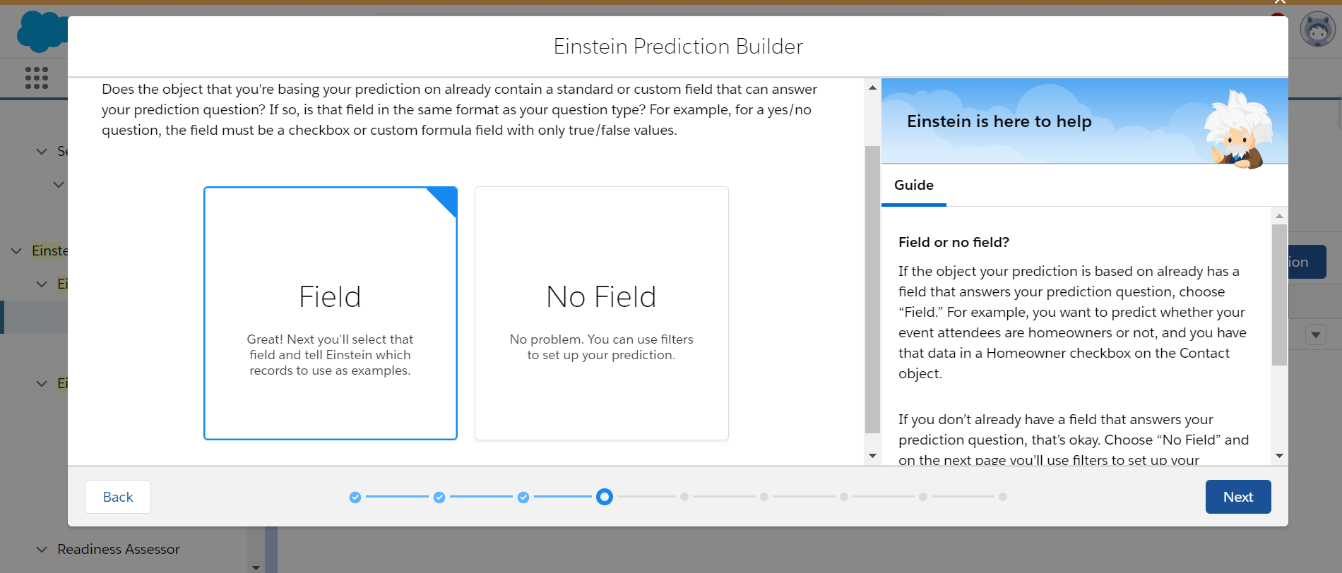 Einstein Prediction Builder