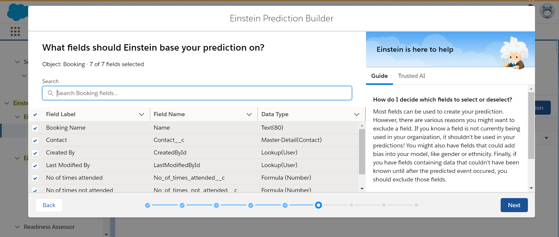 Einstein Prediction Builder