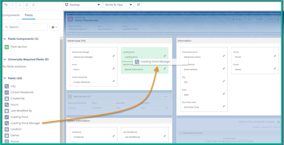 Lightning App Builder
