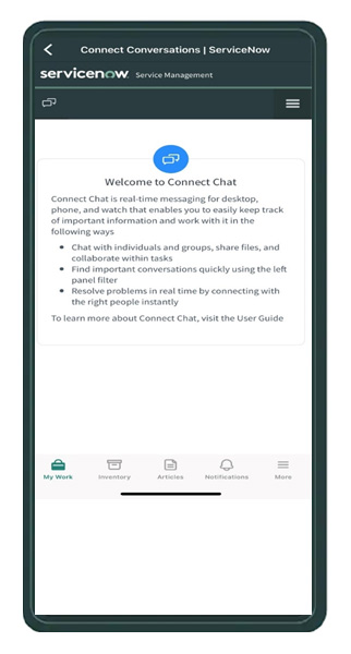 servicenow mobile agent