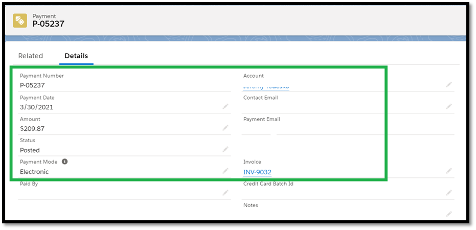 Salesforce Billing
