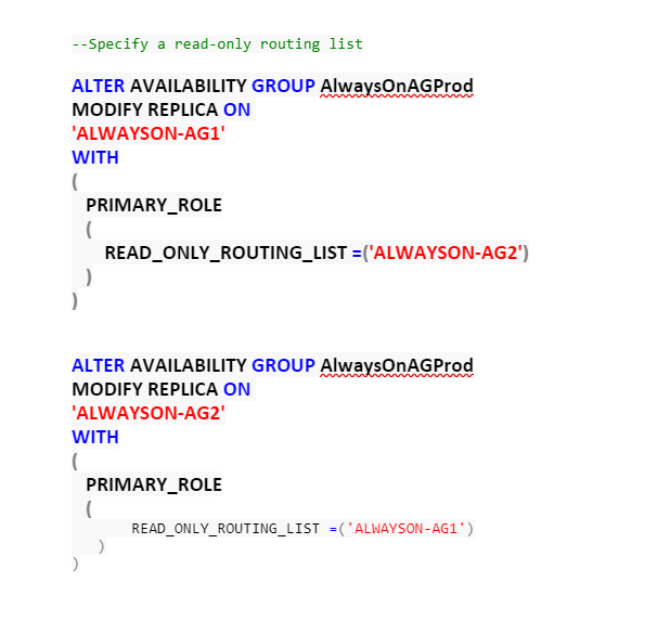 Read Routing